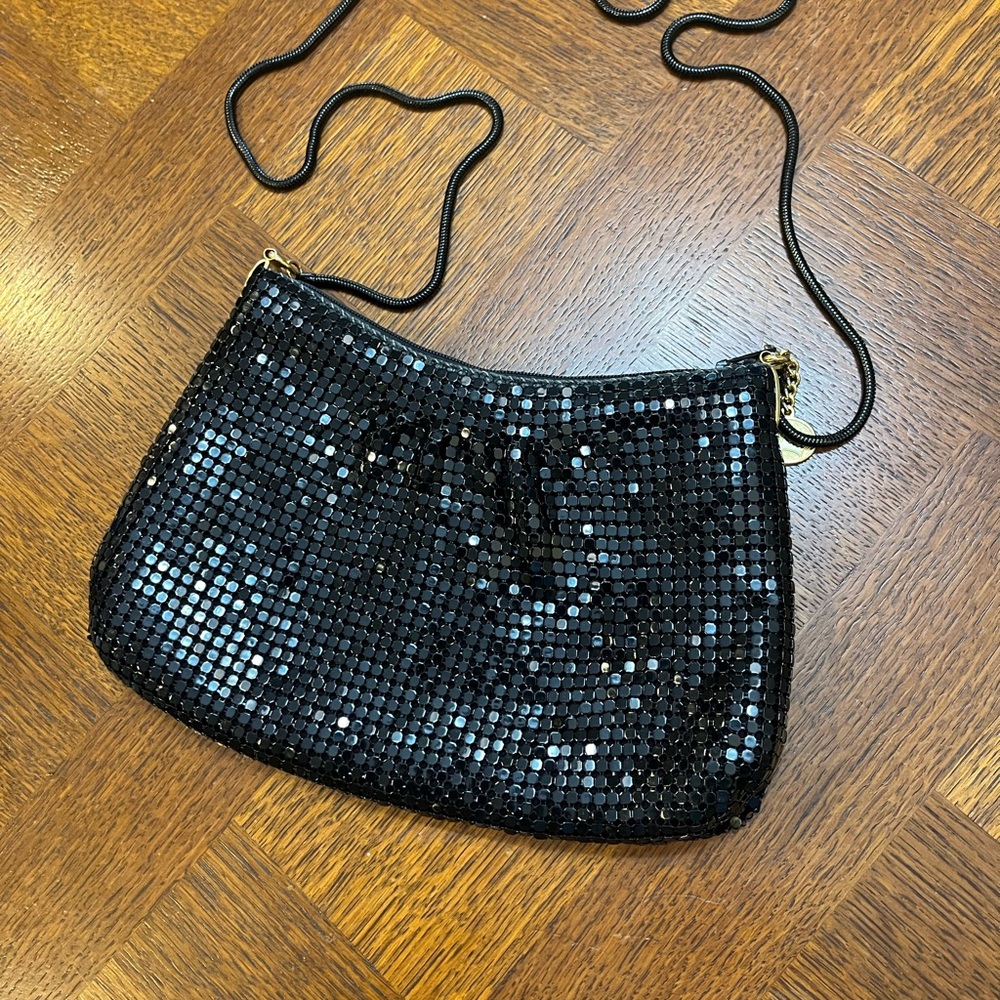 Black Sequin Evening Bag